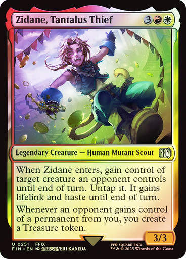 Zidane, Tantalus Thief (FIN) (251) / Foil