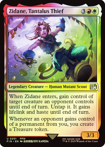 Zidane, Tantalus Thief (FIN) (251) / Foil