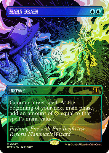 Mana Drain (otp) (67) / Textured Foil