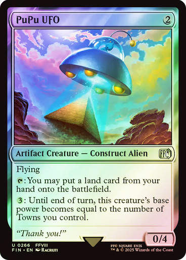 PuPu UFO (FIN) (266) / Foil