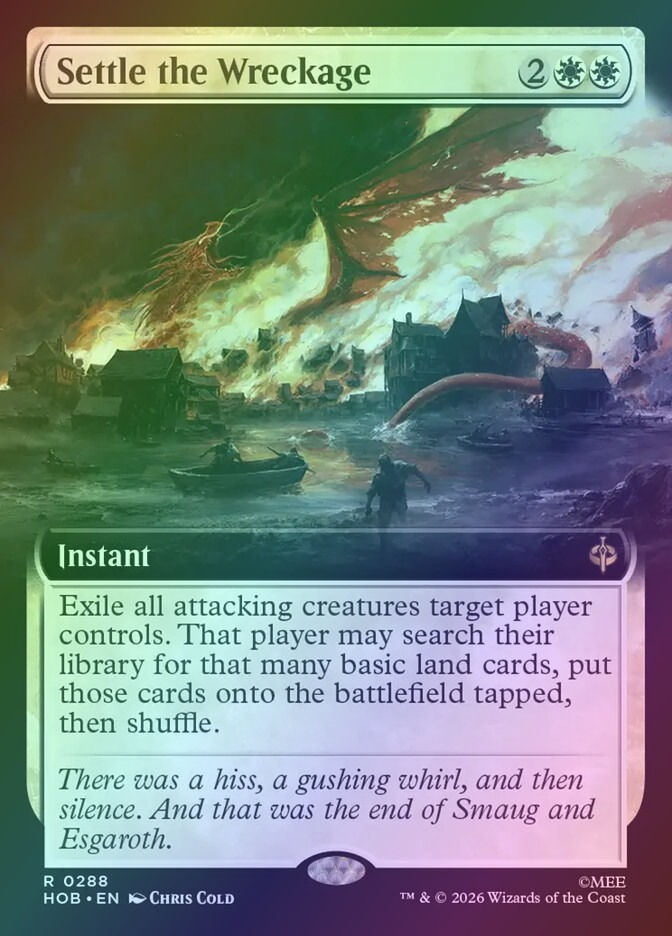 Settle the Wreckage (HOB) (288) / Extended Art / Foil