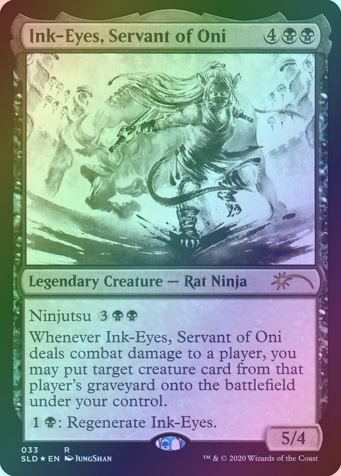 Ink-Eyes, Servant of Oni (SLD) (33) / Foil