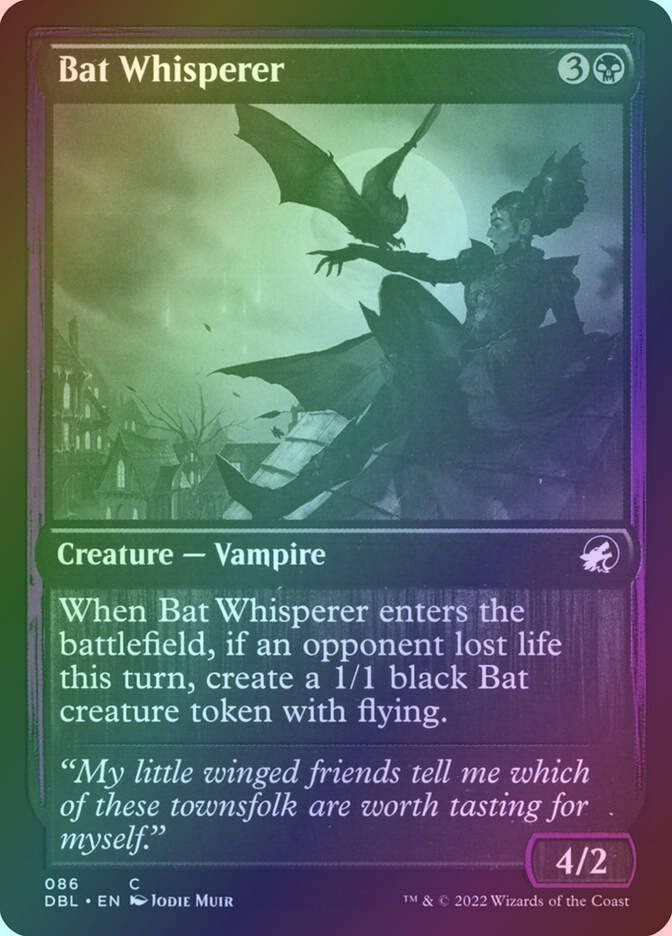 Bat Whisperer (DBL) (86) / Foil
