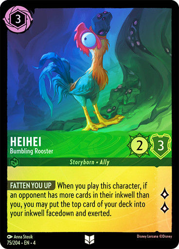 Heihei - Bumbling Rooster (LOR_URS) / Foil
