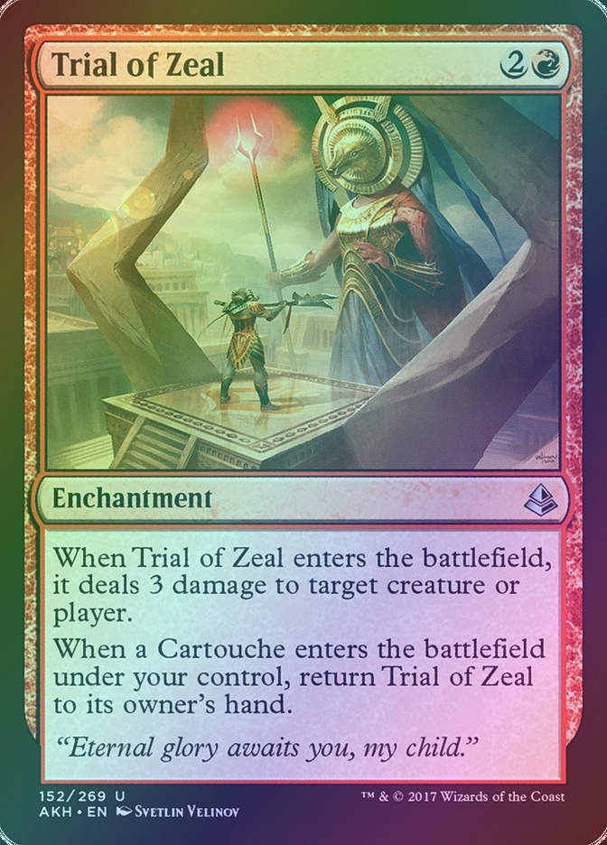 Trial of Zeal (AKH) (152) / Foil