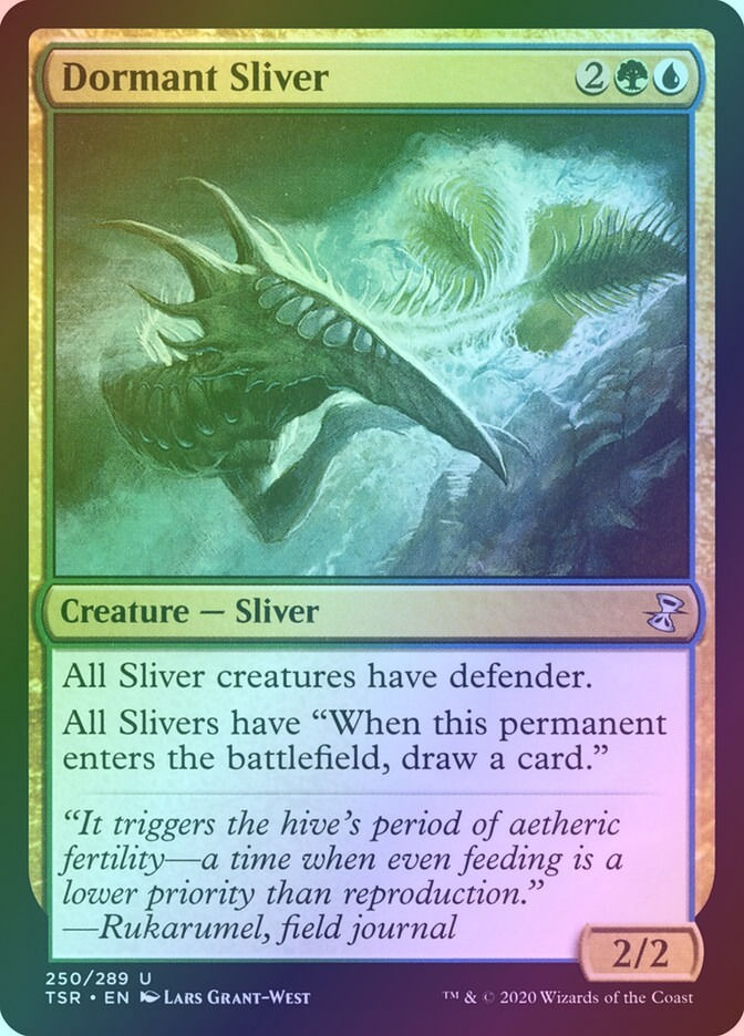 Dormant Sliver (TSR) (250) / Foil