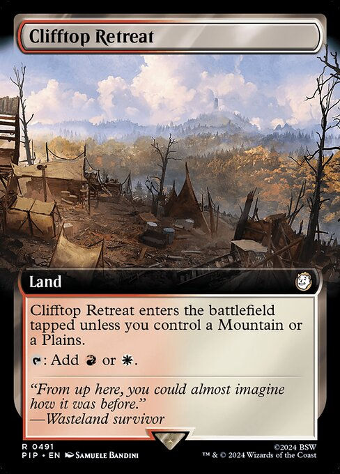 Clifftop Retreat (pip) (491) / Extended Art