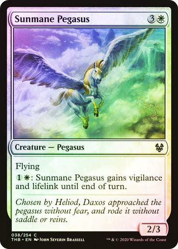 Sunmane Pegasus (THB) (38) / Foil