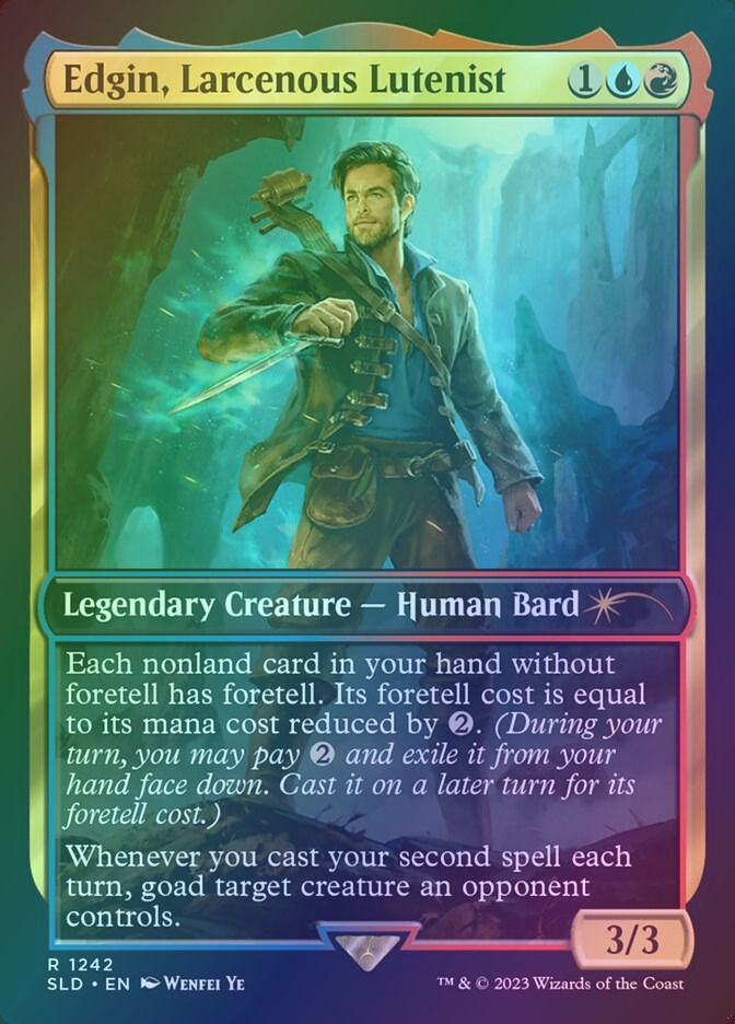 Bohn, Beguiling Balladeer (SLD) (1242) / Foil