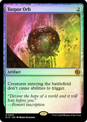 Torpor Orb (BIG) (27) / Foil