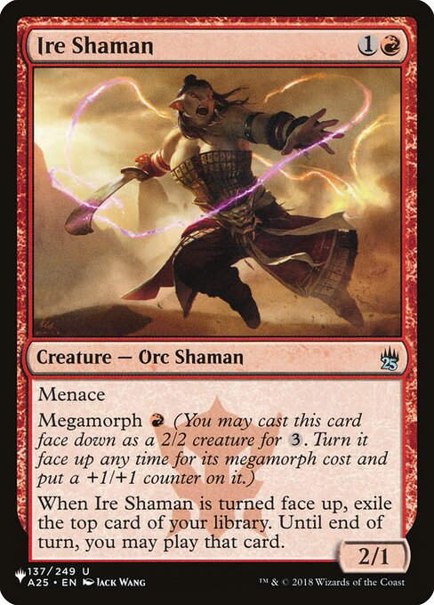 Ire Shaman (PLST) (A25-137)