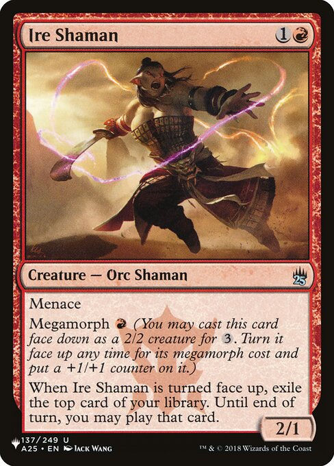 Ire Shaman (PLST) (A25-137)