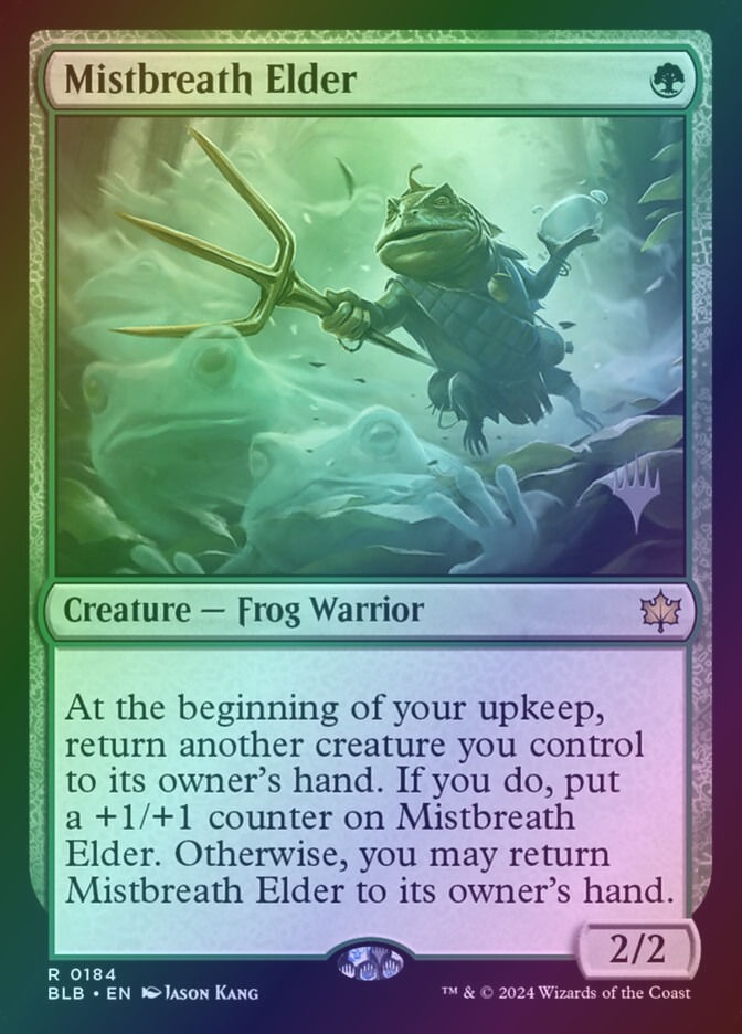 Mistbreath Elder (PBLB) (184p) / Foil
