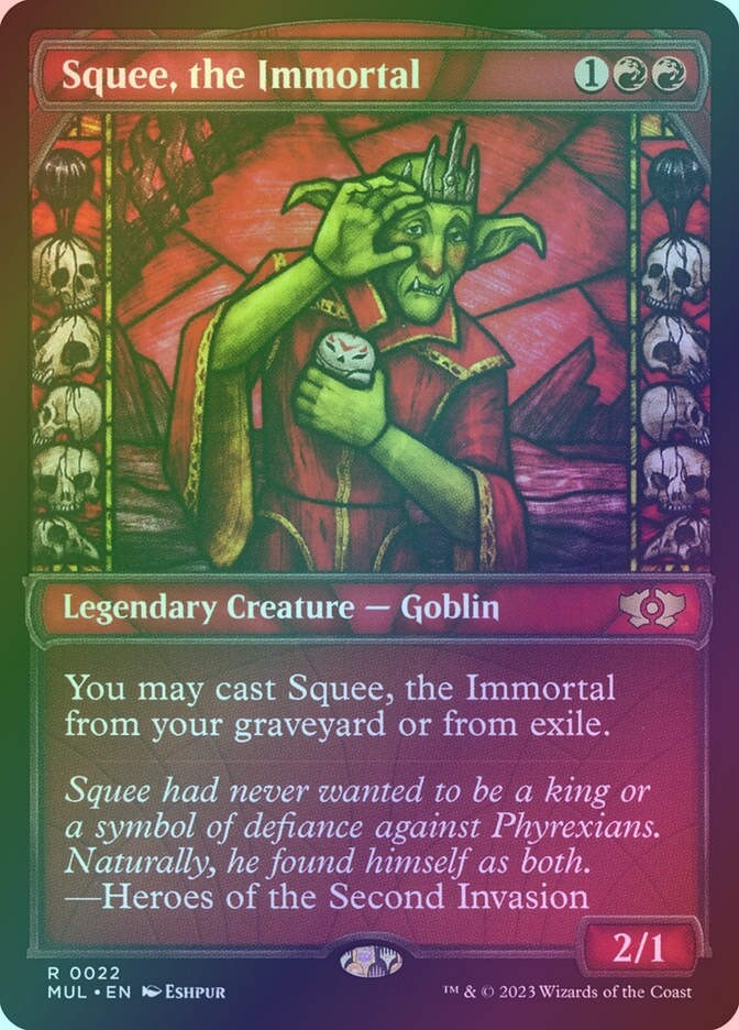 Squee, the Immortal (MUL) (22) / Showcase / Foil