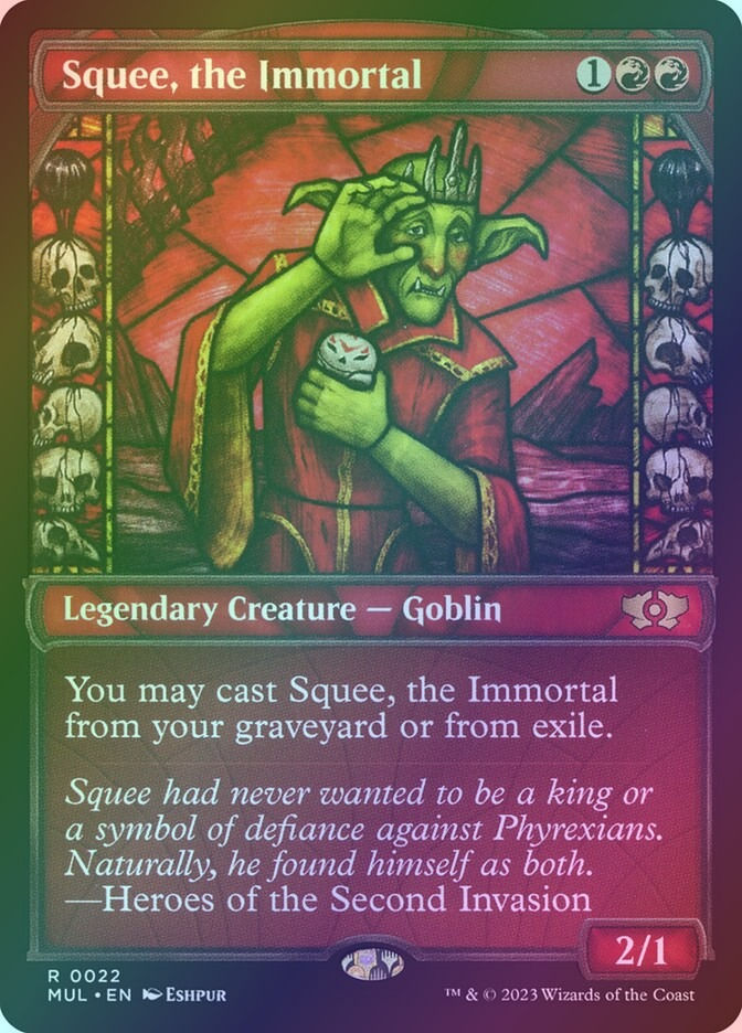 Squee, the Immortal (MUL) (22) / Showcase / Foil
