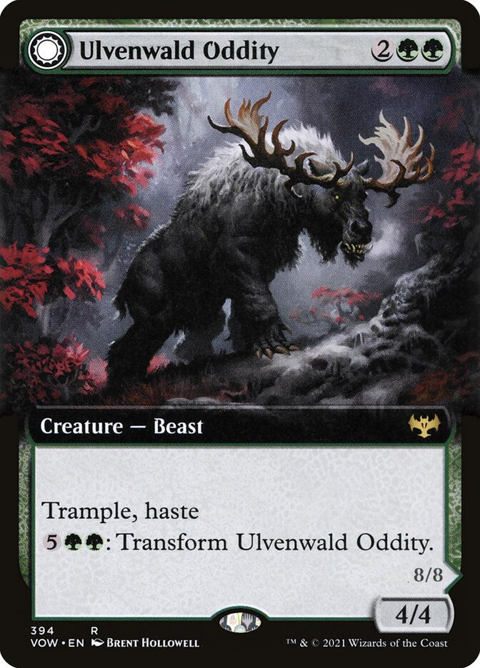 Ulvenwald Oddity // Ulvenwald Behemoth (VOW) (394) / Extended Art — cara 1 de 2