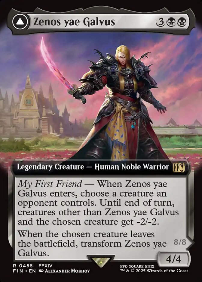 Zenos yae Galvus // Shinryu, Transcendent Rival (FIN) (455) / Extended Art