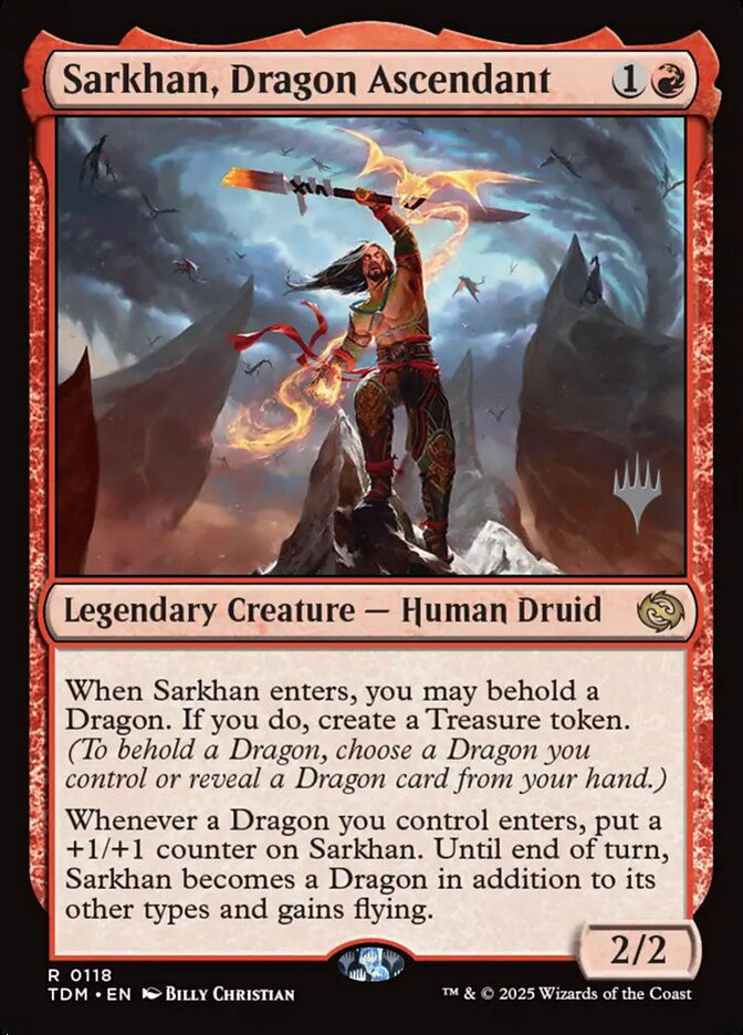 Sarkhan, Dragon Ascendant (PTDM) (118p)