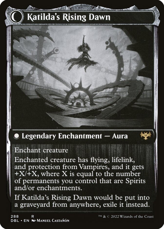 Katilda, Dawnhart Martyr // Katilda's Rising Dawn (DBL) (288) — cara 2 de 2