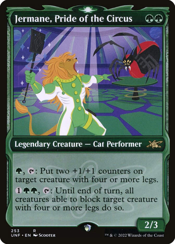 Jermane, Pride of the Circus (UNF) (253) / Showcase