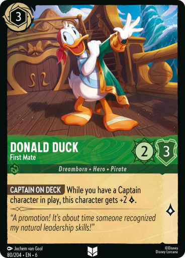 Donald Duck - First Mate (LOR_AZU)