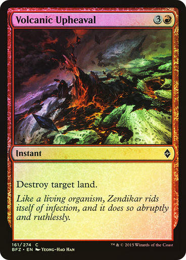 Volcanic Upheaval (BFZ) (161) / Foil