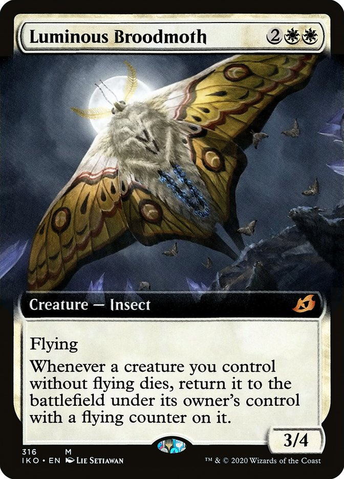 Luminous Broodmoth (IKO) (316) / Extended Art