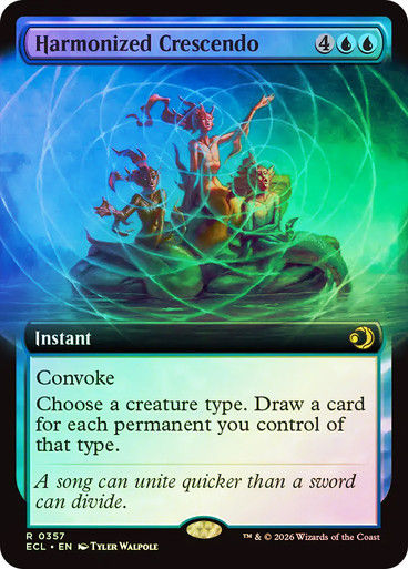 Harmonized Crescendo (ECL) (357) / Extended Art / Foil