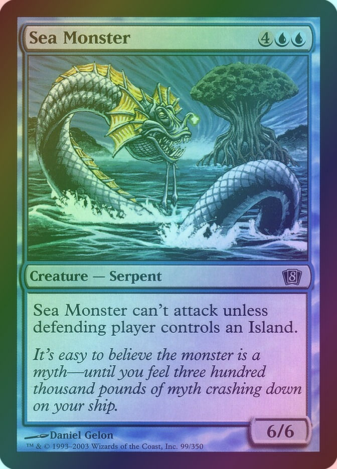 Sea Monster (8ED) (99★) / Foil