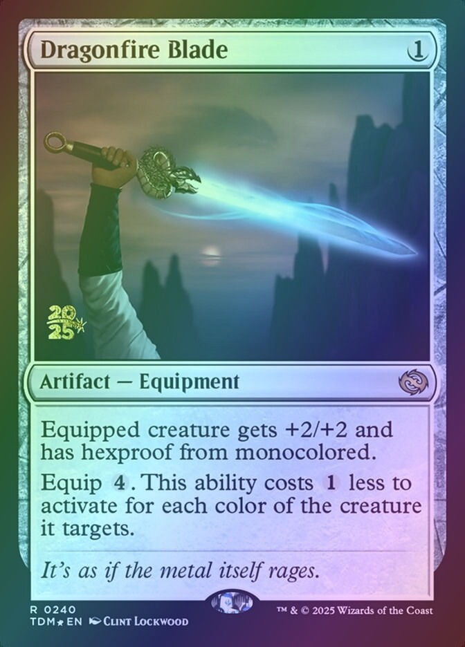 Dragonfire Blade (PTDM) (240s) / Foil