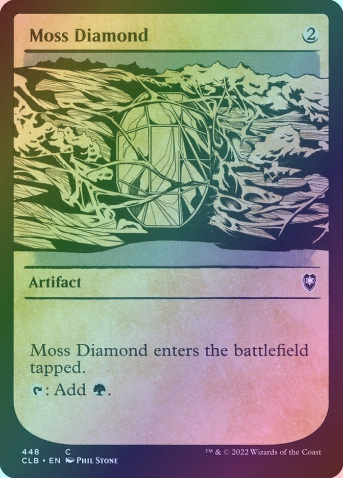 Moss Diamond (CLB) (448) / Showcase / Foil