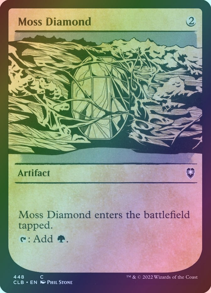 Moss Diamond (CLB) (448) / Showcase / Foil