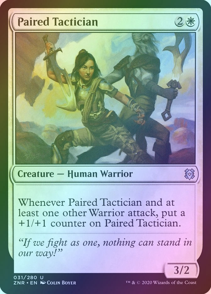 Paired Tactician (ZNR) (31) / Foil