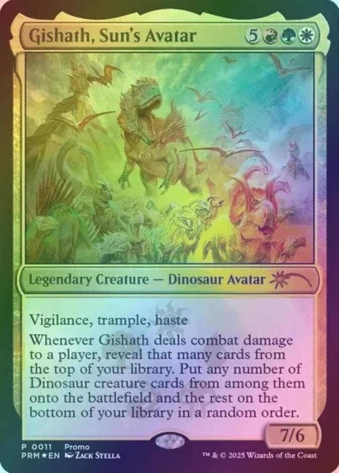 Gishath, Sun's Avatar (PMEI) (2026-5) / Foil