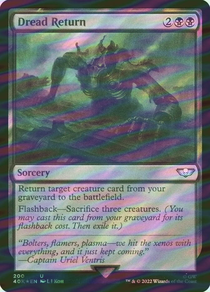 Dread Return (40K) (200★) / Surge Foil