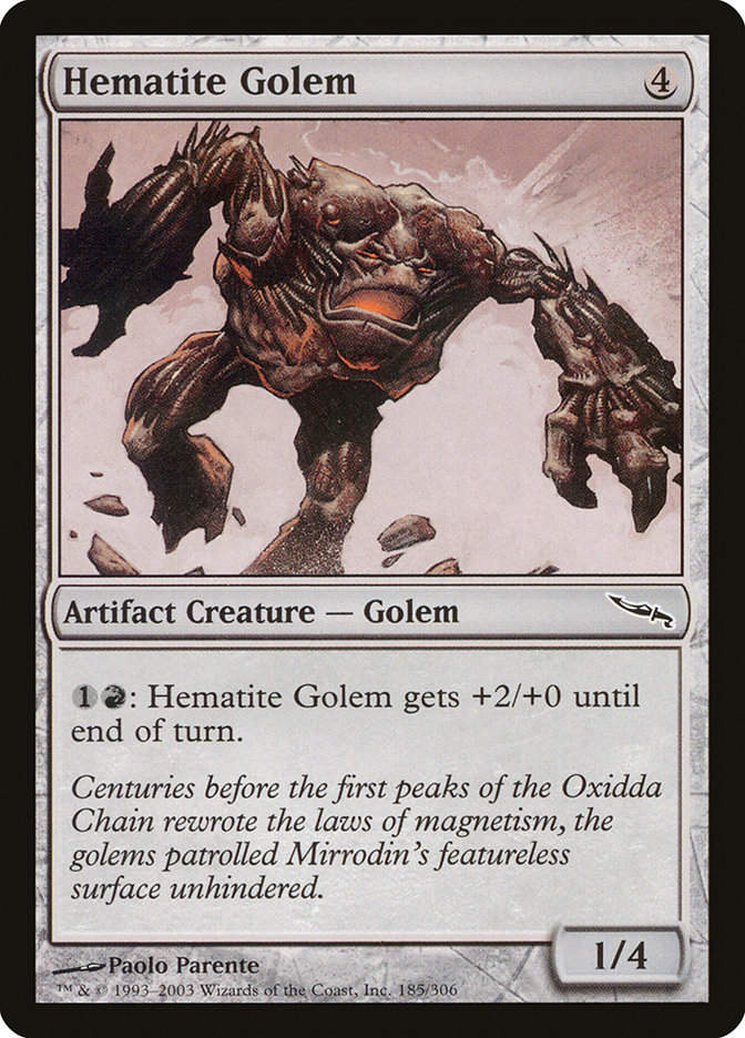 Hematite Golem (MRD) (185)