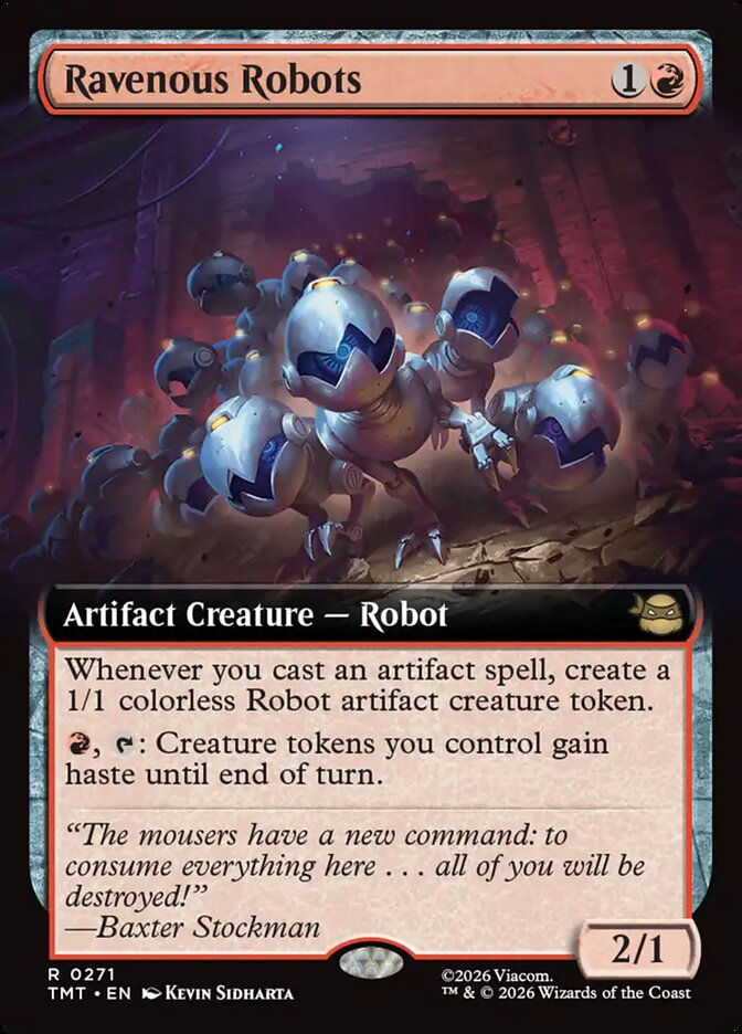 Ravenous Robots (TMT) (271) / Extended Art