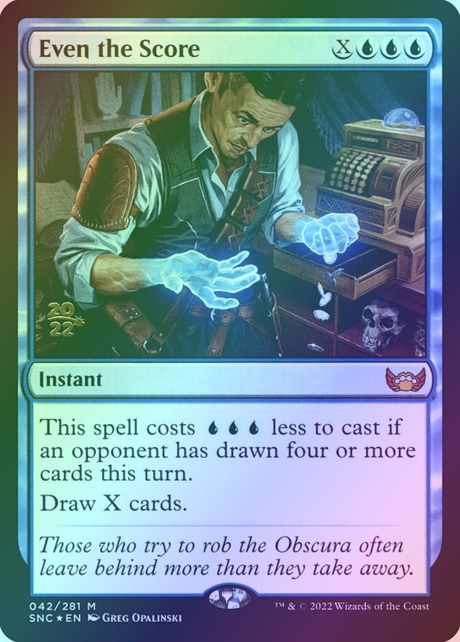 Even the Score (PSNC) (42s) / Foil