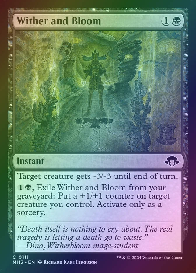 Wither and Bloom (MH3) (111) / Foil