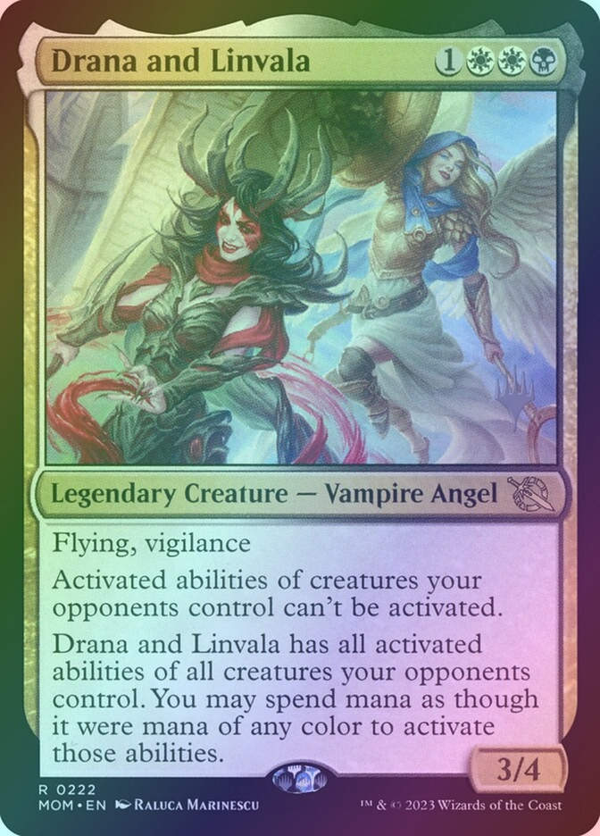 Drana and Linvala (PMOM) (222p) / Foil