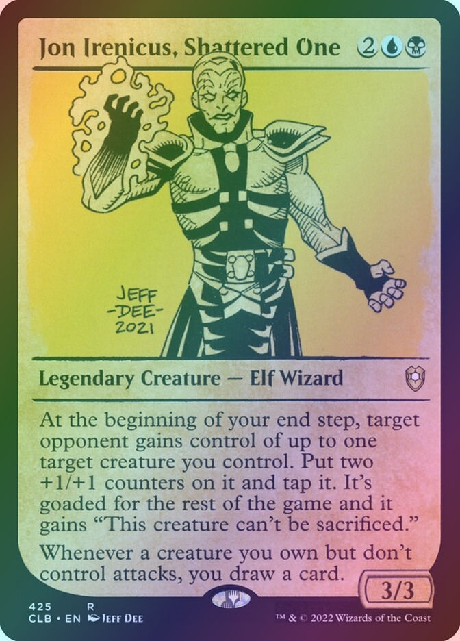 Jon Irenicus, Shattered One (CLB) (425) / Showcase / Foil