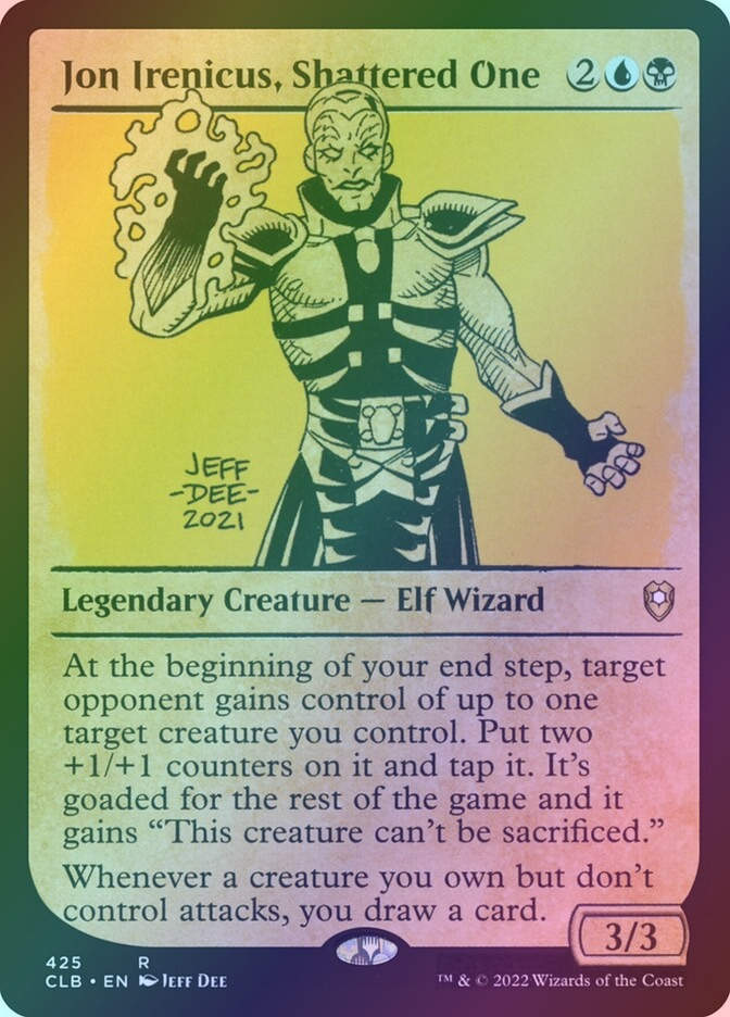 Jon Irenicus, Shattered One (CLB) (425) / Showcase / Foil