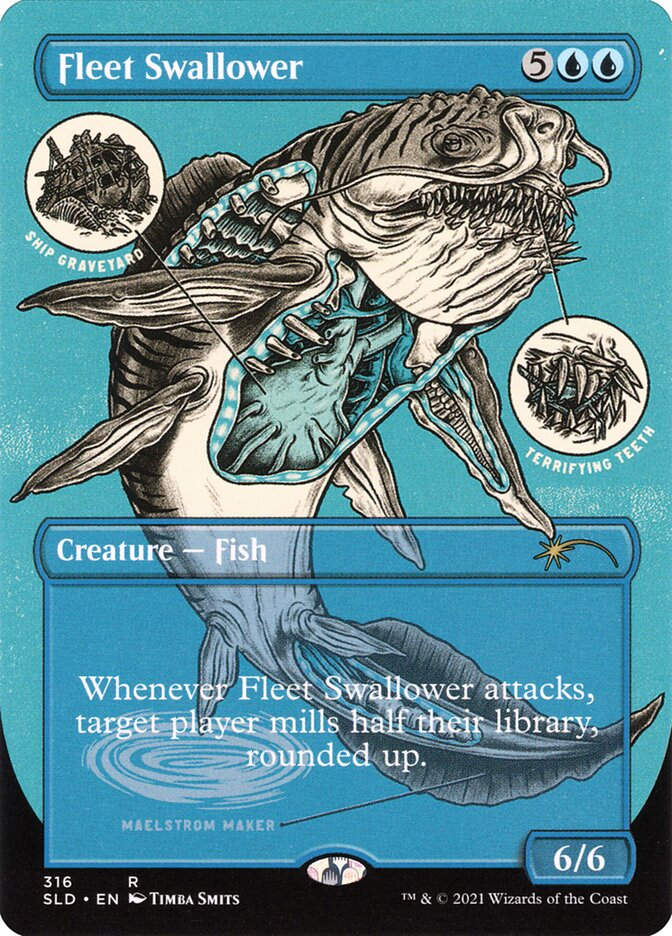 Fleet Swallower (SLD) (316) / Borderless