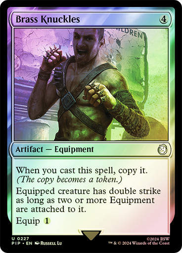 Brass Knuckles (pip) (227) / Foil