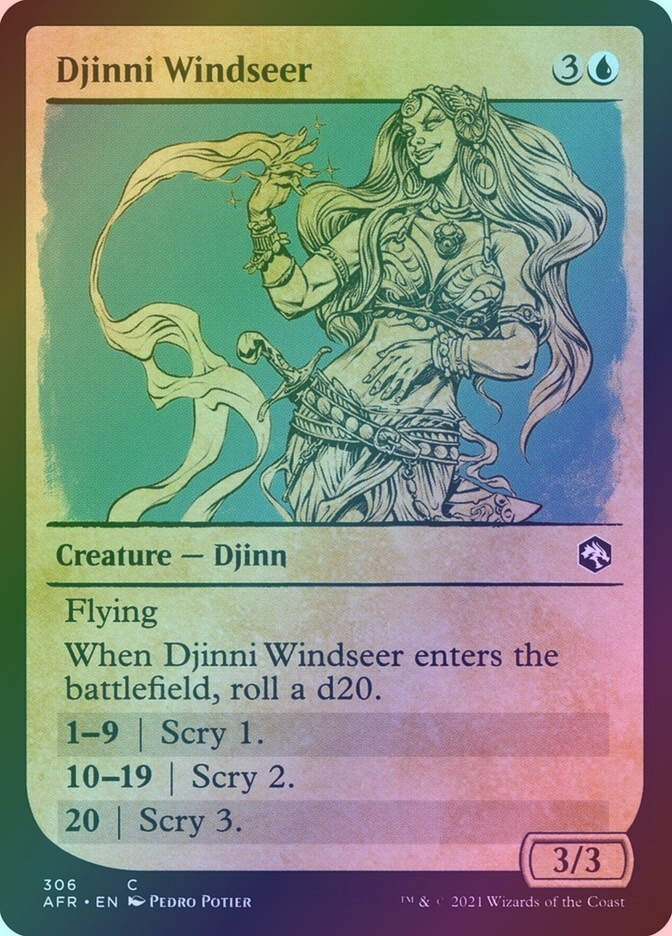 Djinni Windseer (AFR) (306) / Showcase / Foil