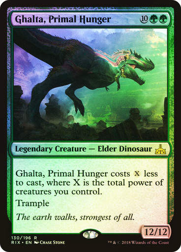 Ghalta, Primal Hunger (RIX) (130) / Foil