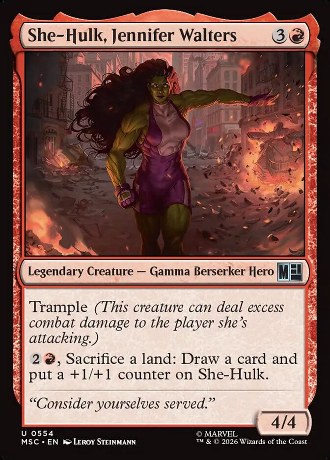 She-Hulk, Jennifer Walters (MSC) (554)