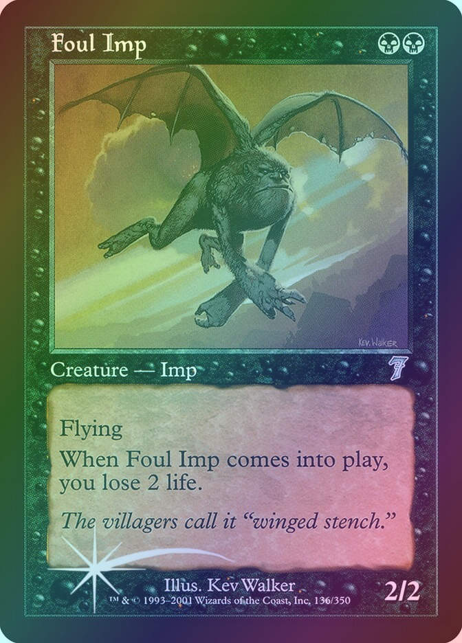 Foul Imp (7ED) (136★) / Foil