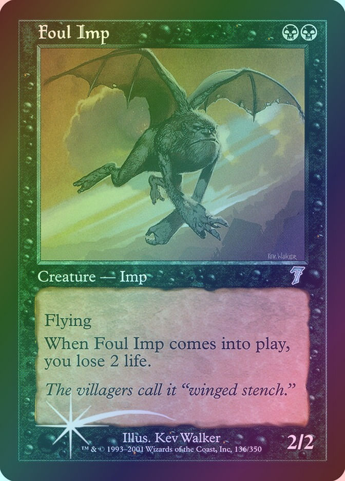 Foul Imp (7ED) (136★) / Foil