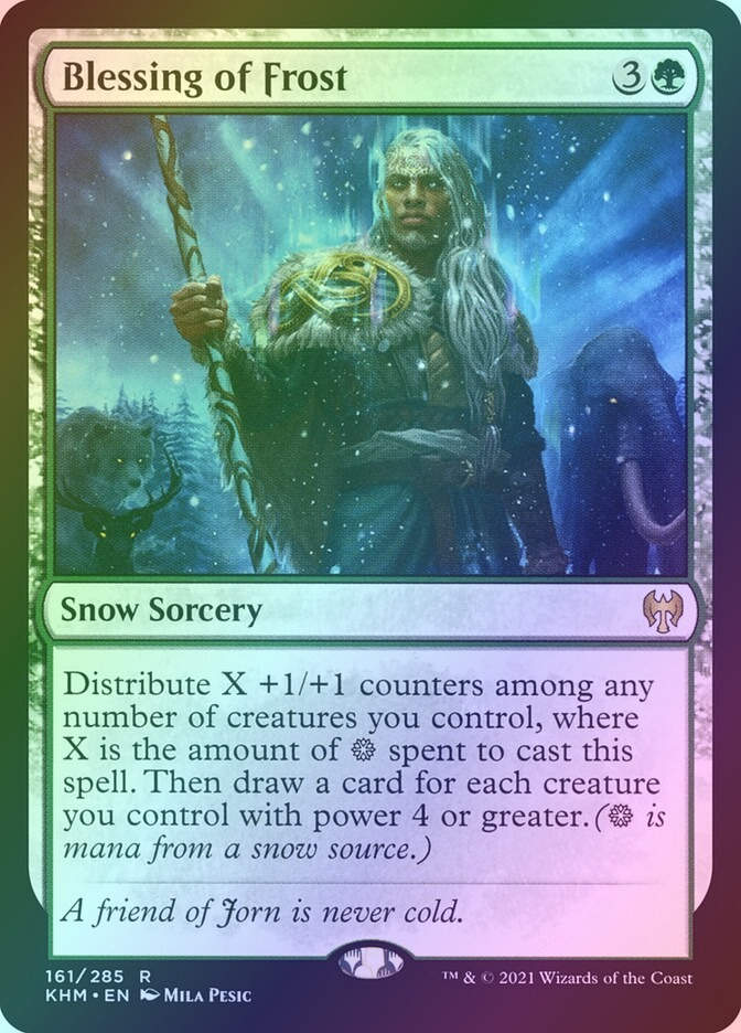 Blessing of Frost (KHM) (161) / Foil